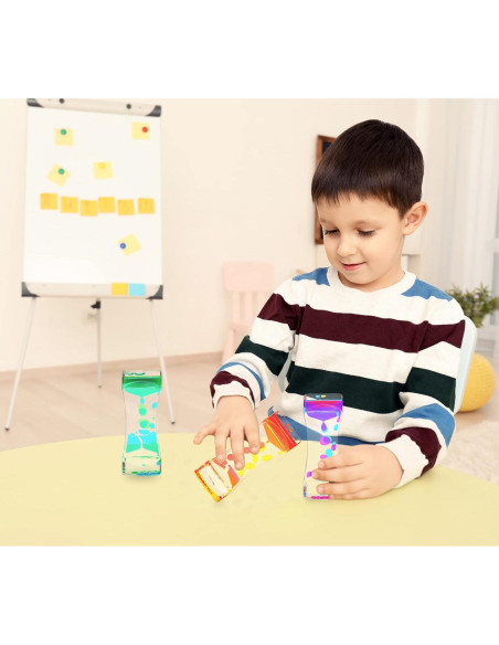 Burbujas de Movimiento Líquido CAILINK - Paquete de 3 Juguetes