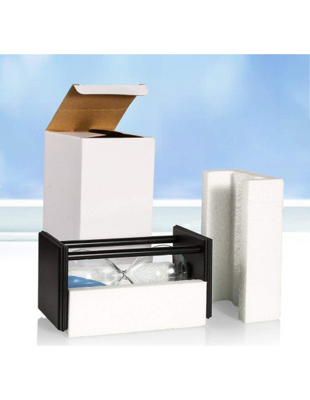 Temporizador de Arena Lodunsyr 60 Minutos Marco Negro Azul