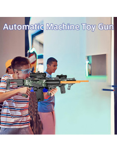 Rifle de Juguete Automático Romker con 200 Dardos y Cargadores 2