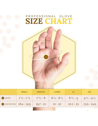 Guantes de Apicultura Apis Tactical Piel Cabra Grande