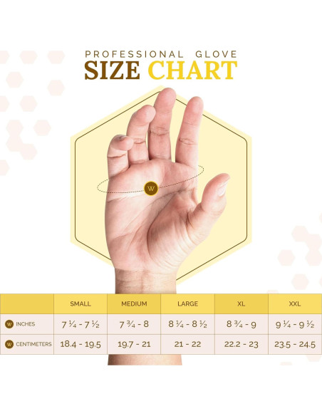 Guantes de Apicultura Apis Tactical Piel Cabra Grande