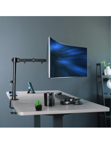 Soporte de Escritorio VIVO para Monitor Ultrawide 114cm Ajustable