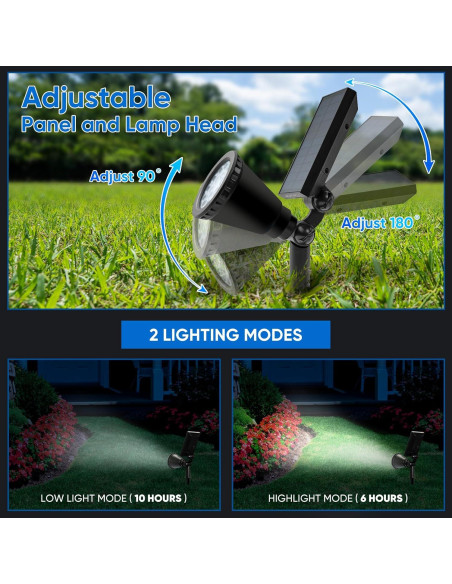 Foco Solar KEV 800 Lúmenes 18 LEDs IP65 4 Paquete Foco Solar KEV 800 Lúmenes 18 LEDs IP65 4 Paquete