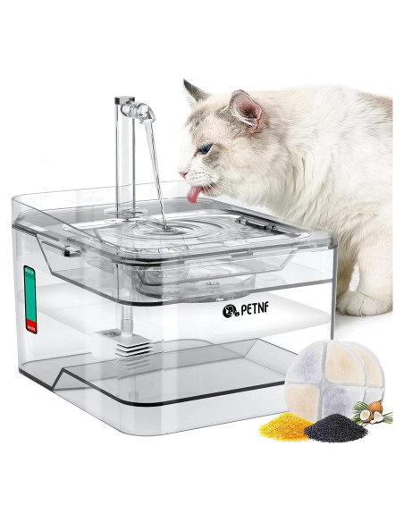 Fuente de Agua para Mascotas PETNF 3L - Dispensador Automático