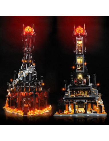 Kit de Luz LED LocoLee para Lego Barad Dur 10333