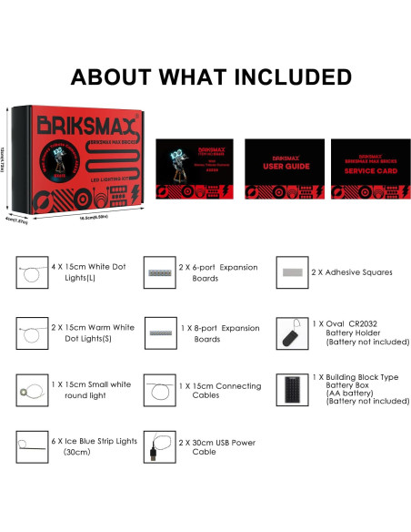 Kit de Iluminación LED Briksmax para LEGO 43230 Disney