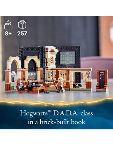 LEGO Harry Potter Aula Defensa 76397 - 3 Minifiguras y 257 Piezas