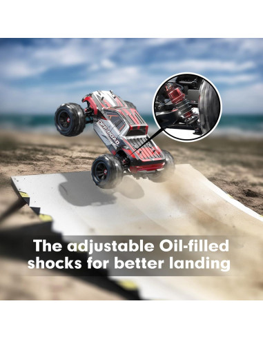 Camión RC Offroad MEW4 M164 1/16 38 Km/h 2 Baterías