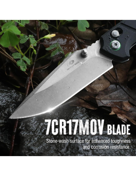 Cuchillo de bolsillo MOSSY OAK 10,16 cm plegable EDC