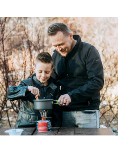 Juego de Utensilios de Camping MalloMe 18 Piezas Aluminio Verde 2