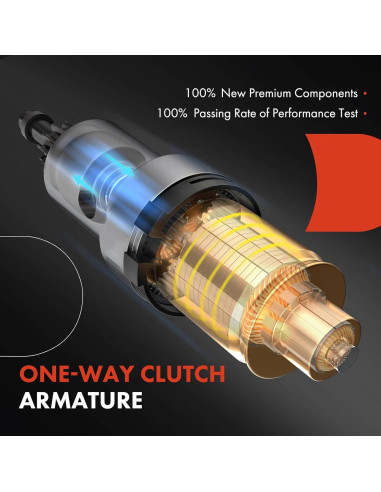 Motor de arranque A-Premium Honda Odyssey 3.5L 12V 1.6KW