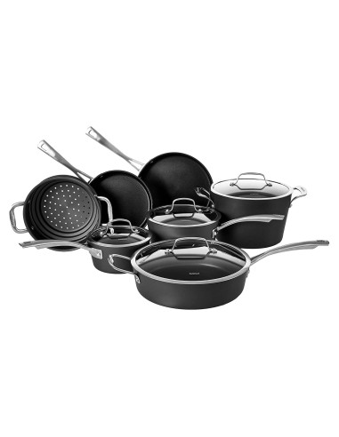 Juego de Utensilios Cuisinart 62I-11, Aluminio Negro 11 Pzas