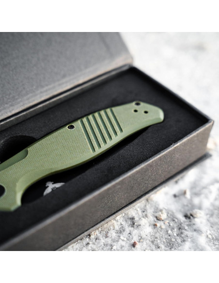 Cuchillo de bolsillo Founding Forgers NITE SHELL 9.53 cm EDC