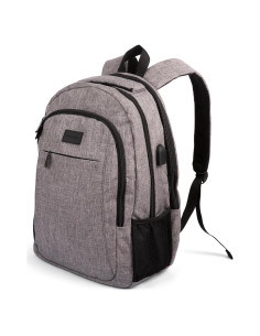 Mochila para Laptop Carrywell Magellan Gris 40L Antirrobo