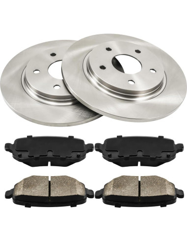 KAX Kit de Freno Trasero Cerámico para Dodge y Chrysler