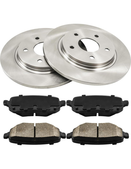 KAX Kit de Freno Trasero Cerámico para Dodge y Chrysler