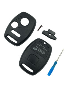 Funda de llave Honda Accord Civic CRV 3 Botones Negra