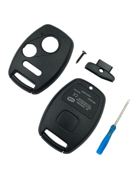 Funda de llave Honda Accord Civic CRV 3 Botones Negra