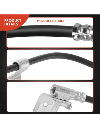 Manguera de Freno Trasera A-Premium para Dodge y Chrysler