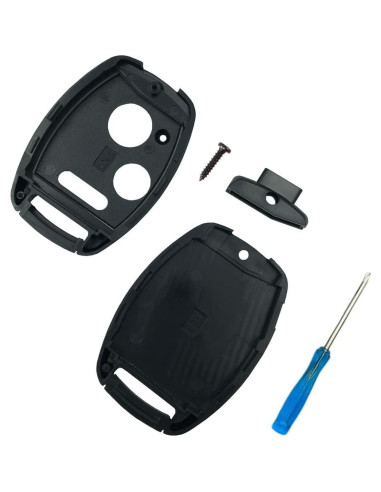 Funda de llave Honda Accord Civic CRV 3 Botones Negra