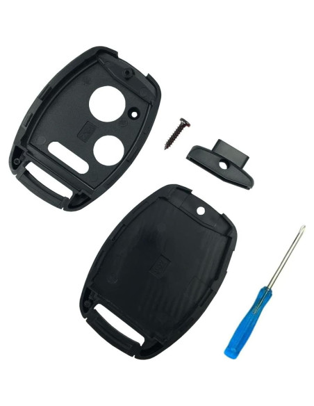 Funda de llave Honda Accord Civic CRV 3 Botones Negra