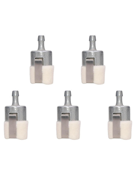 Filtro de combustible Hippotech para Honda GX22 GX25 GX31 5 piezas