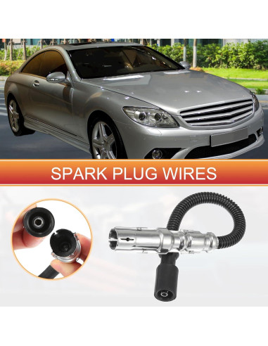 Cables de Bujía y Bobina ACROPIX 12mm para Mercedes-Benz