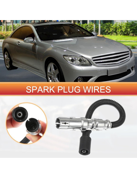 Cables de Bujía y Bobina ACROPIX 12mm para Mercedes-Benz