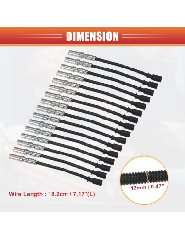 Cables de Bujía y Bobina ACROPIX 12mm para Mercedes-Benz