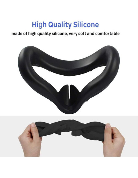 Cubierta de Silicona RGEEK para Quest 2 - A Prueba de Sudor y Luz