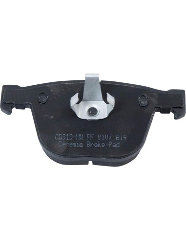 Pastillas de Freno Cerámicas TRQ Traseras para BMW 535 740