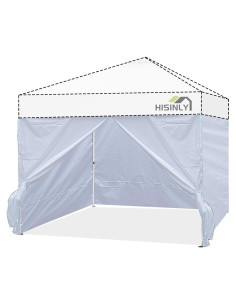 Paredes Laterales Hisinly 4 Pcs 299x193 cm Blanca