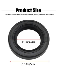 Kit de Sello de Aceite Hoypeyfiy 2 Piezas para Honda 2