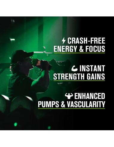 Nitrosurge Max Jacked Factory Pre Entrenamiento 40 Porciones