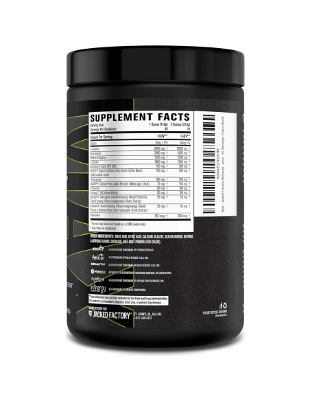 Nitrosurge Max Jacked Factory Pre Entrenamiento 40 Porciones