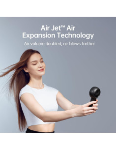 Ventilador de Mano JISULIFE Life5 Plus 6000mAh 5 Velocidades 2