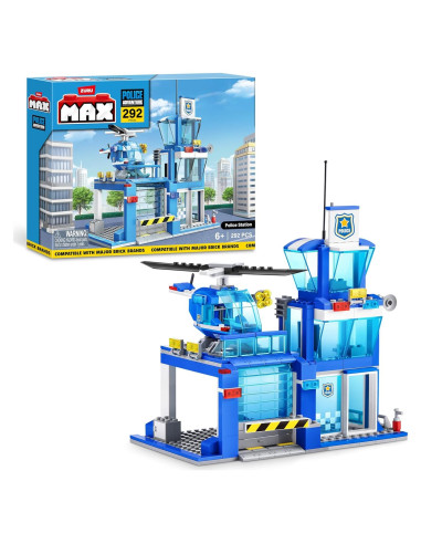 MAX Aventura Estación de Policía 292 Piezas Juguete