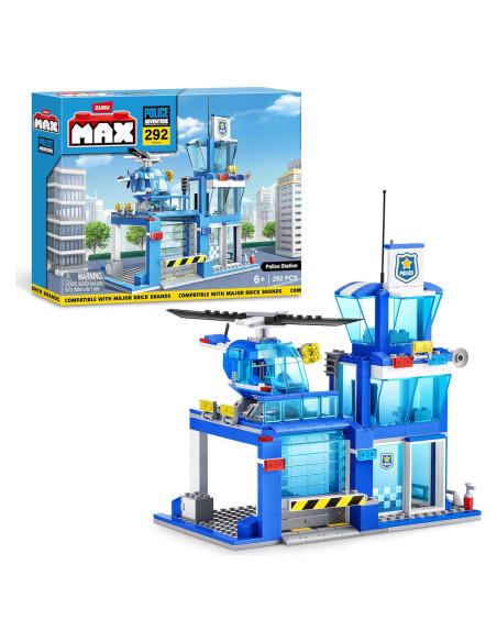 MAX Aventura Estación de Policía 292 Piezas Juguete