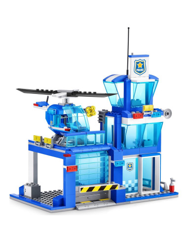 MAX Aventura Estación de Policía 292 Piezas Juguete