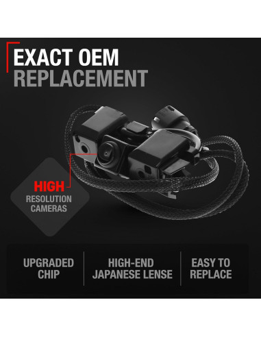 Cámara de respaldo T1A para Chevrolet y GMC 2014-2015