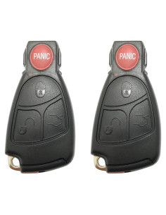 Funda de 4 botones para llavero Horande Mercedes Benz