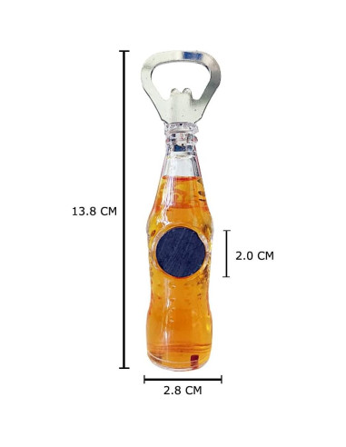 Abrebotellas Imán de Nevera ISSAREE Naranja Fanta Decorativo