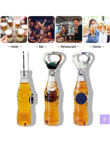 Abrebotellas Imán de Nevera ISSAREE Naranja Fanta Decorativo