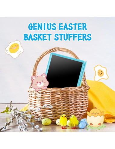 EooCoo Tableta de Escritura LCD 10" para Niños Azul