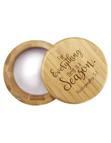 Caja de Sal de Bambú Totally Bamboo 170g Tapa Magnética