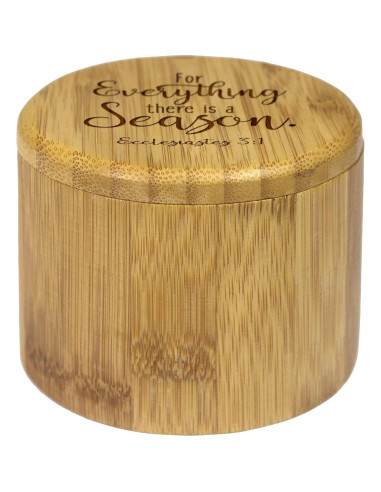Caja de Sal de Bambú Totally Bamboo 170g Tapa Magnética