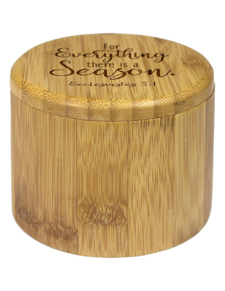 Caja de Sal de Bambú Totally Bamboo 170g Tapa Magnética