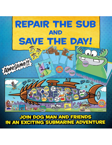 Juego de Mesa Dog Man Veinte Mil Pulgas - University Games