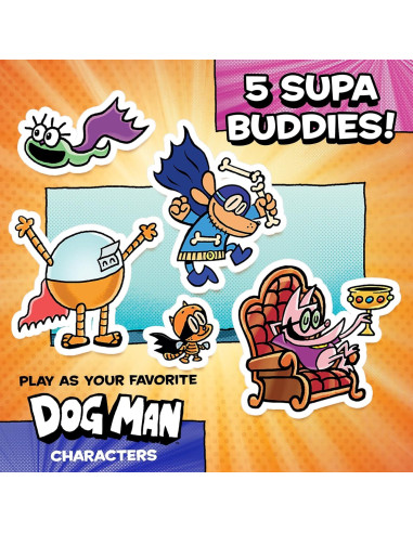 Juego de Mesa Dog Man Veinte Mil Pulgas - University Games