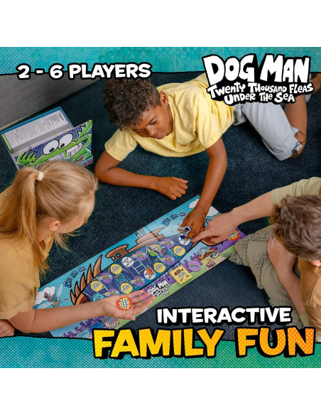 Juego de Mesa Dog Man Veinte Mil Pulgas - University Games